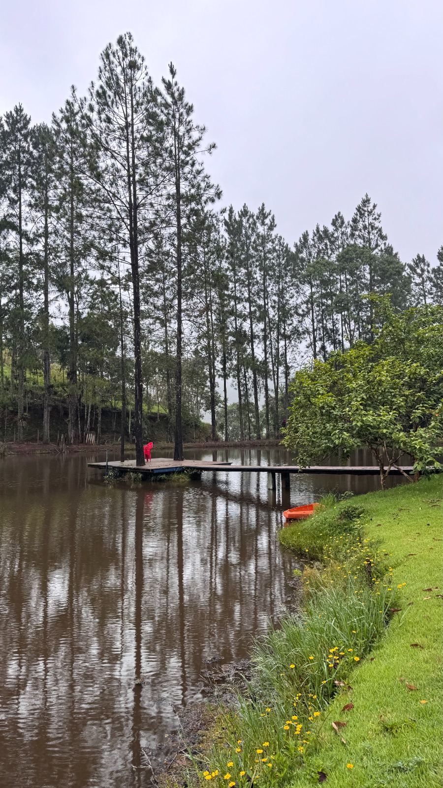 Varanda premium com contemplação do Recanto França